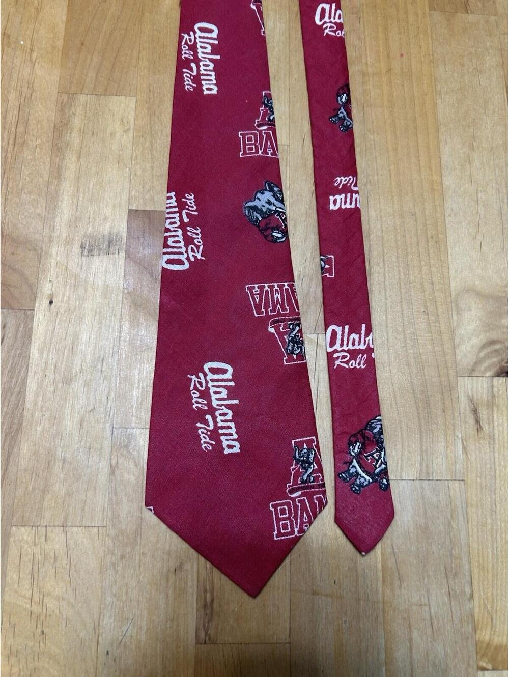 University of Alabama Tie Roll Tide Patterned 3.5”